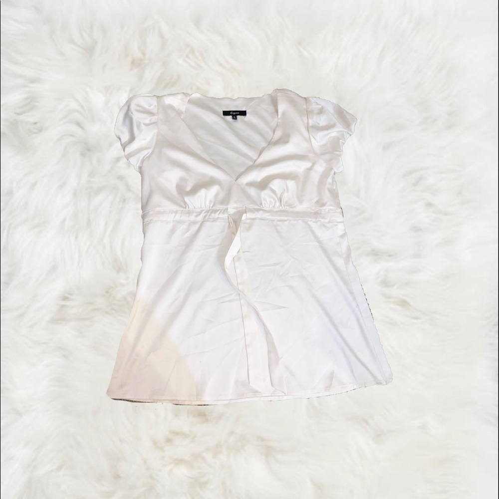 Vintage express silk/satin dress or top
